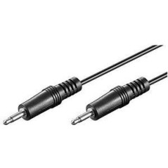 goobay Audiokabel Sort